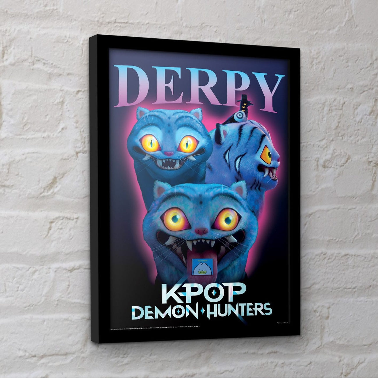 Immagine del prodotto KPop Demon Hunters Collector Print Poster incorniciato Derpy