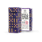 Product image Q Workshop Dice Set Full Pack D6 Shimmering Purple (20)