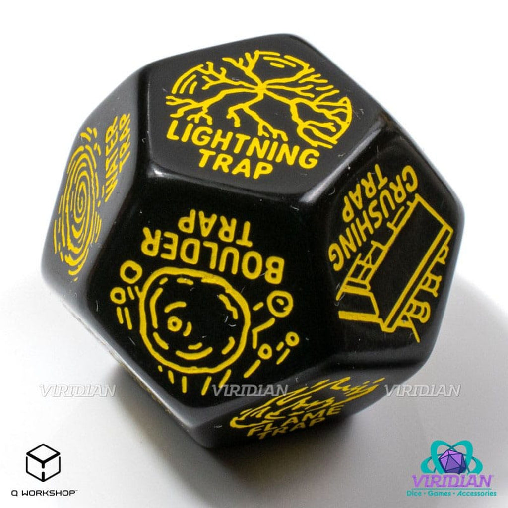 Immagine del prodotto Dado Viridian Jumbo Trap Generator D12 Nero