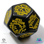 Immagine del prodotto Dado Viridian Jumbo Trap Generator D12 Nero