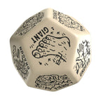 Immagine del prodotto Viridian Dado Jumbo Dado Monster Generator D12 Beige