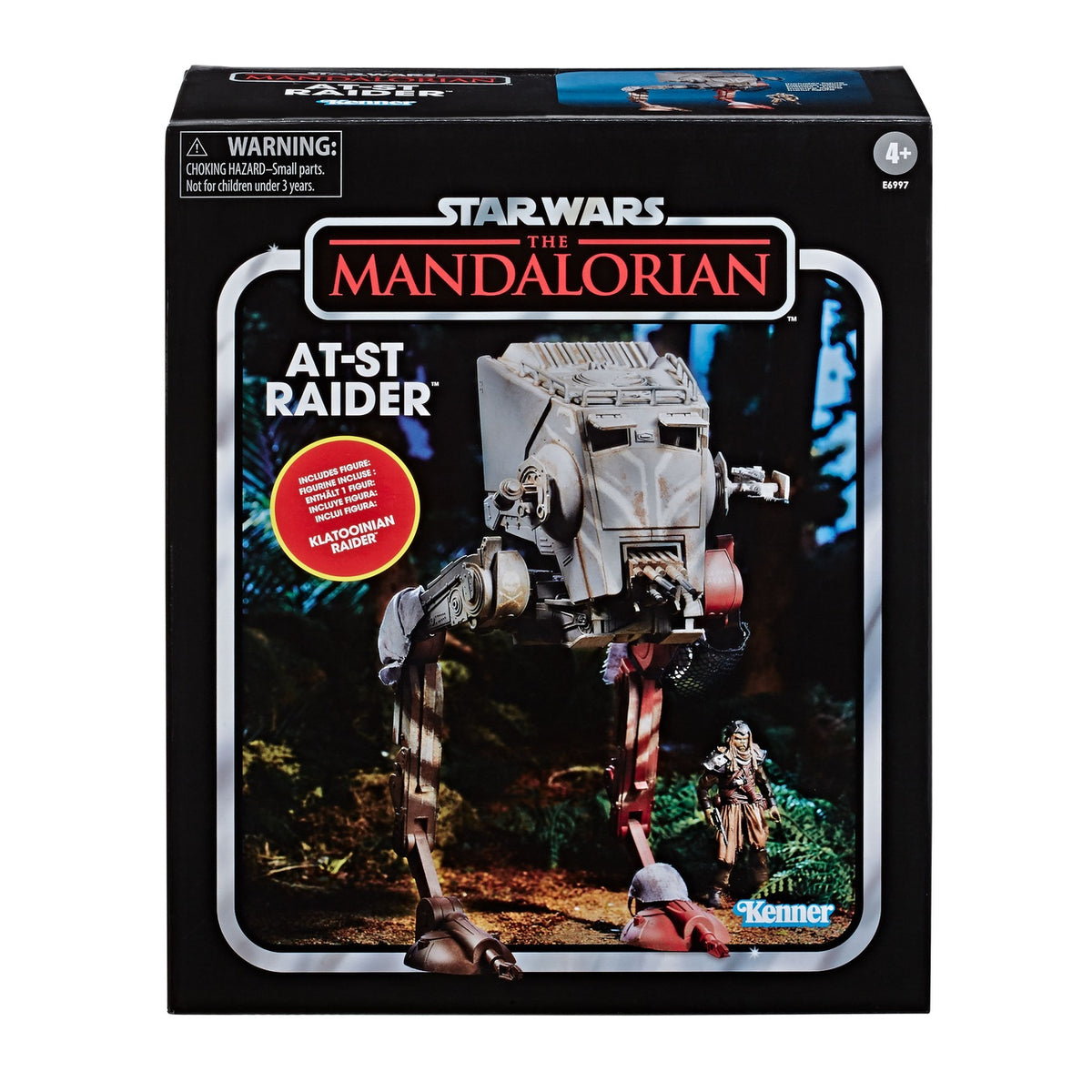 Immagine del prodotto Star Wars The Mandalorian Vintage Collection Veicolo AT-ST Raider & Klatooinian