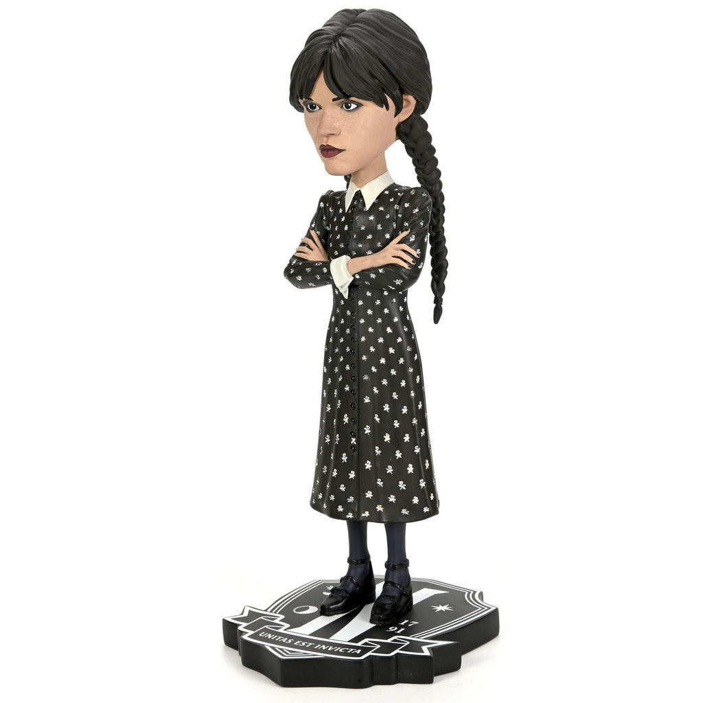 Immagine del prodotto Wednesday Head Knocker figure bobblehead Wednesday Addams 21 cm