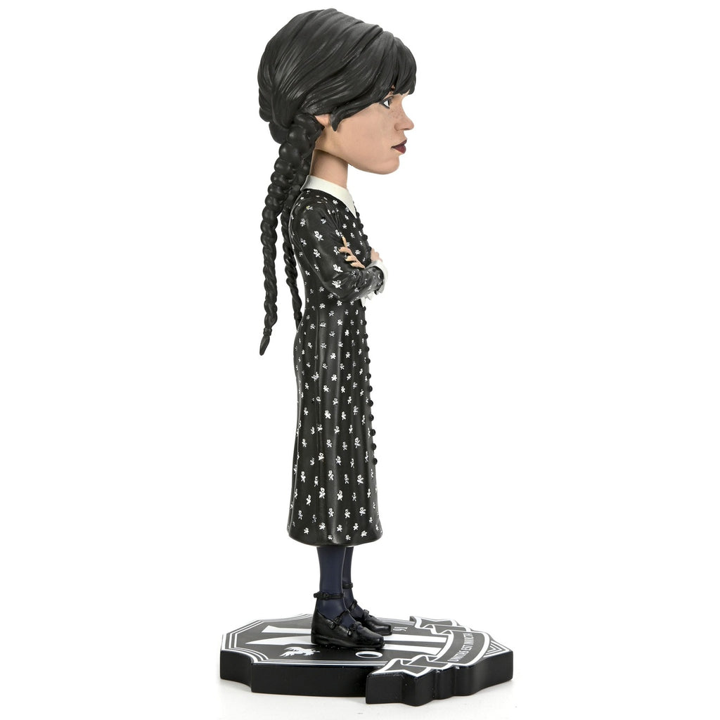 Immagine del prodotto Wednesday Head Knocker figure bobblehead Wednesday Addams 21 cm