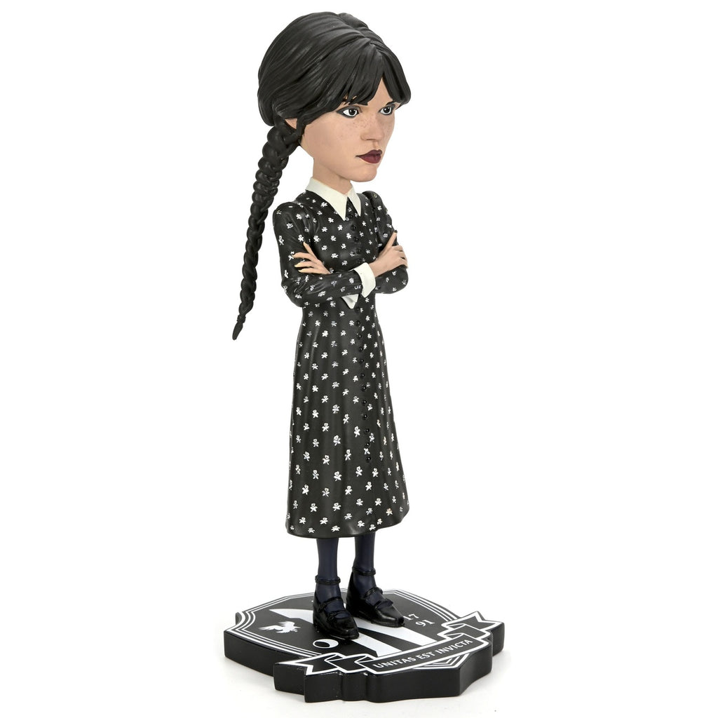Immagine del prodotto Wednesday Head Knocker figure bobblehead Wednesday Addams 21 cm