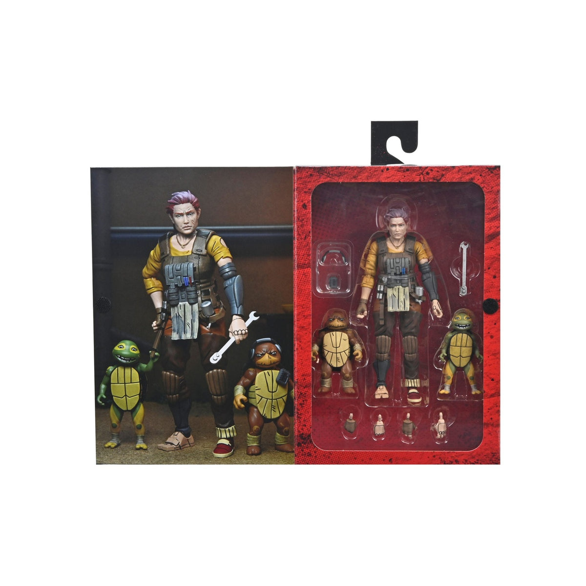 Immagine del prodotto Teenage Mutant Ninja Turtles (The Last Ronin The Lost Years) action figure Grammy April con Baby Yi & Moja 18 cm