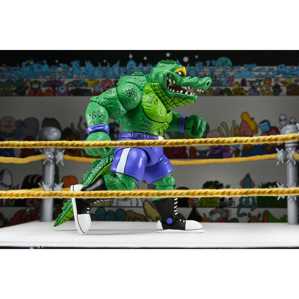 Immagine del prodotto Teenage Mutant Ninja Turtles (Archie Comics) action figure Stump Wrestling Leatherhead 18 cm