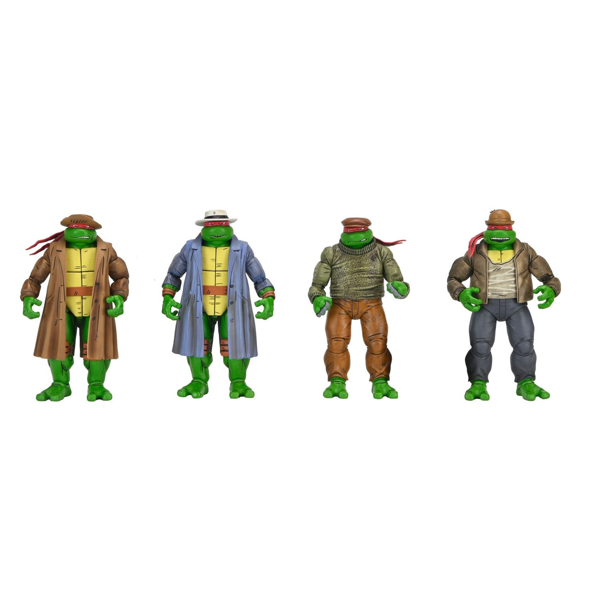 Immagine del prodotto Teenage Mutant Ninja Turtles Set di 4 action figure Gangster Turtles 18 cm