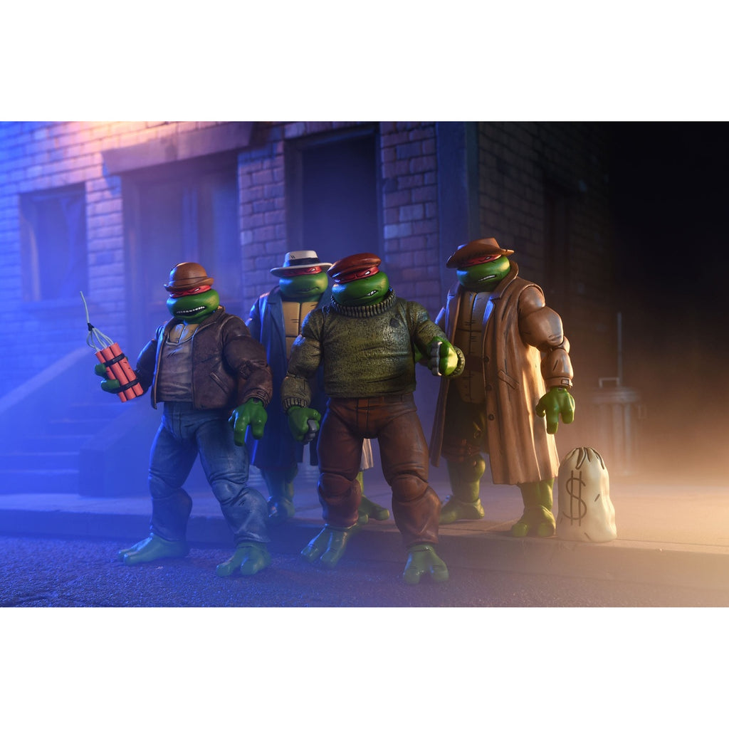Immagine del prodotto Teenage Mutant Ninja Turtles Set di 4 action figure Gangster Turtles 18 cm
