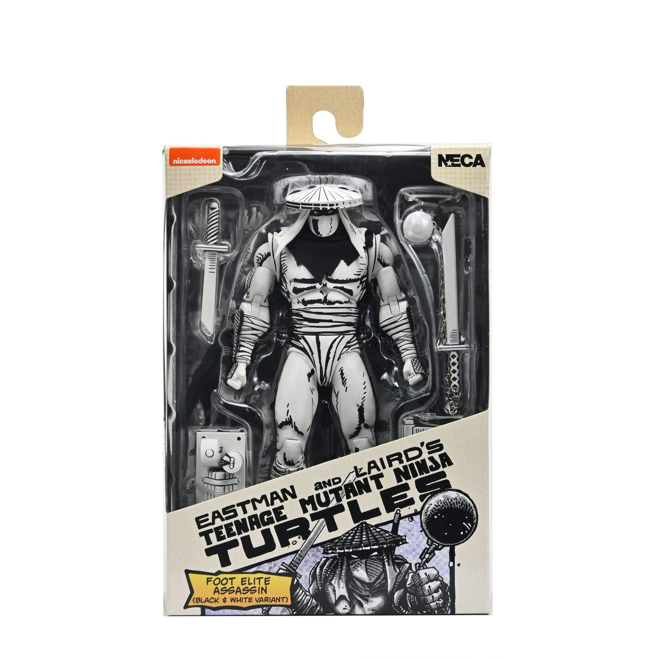 Immagine del prodotto Action figure Teenage Mutant Ninja Turtles Foot Assassin Bianco e Nero 18 cm