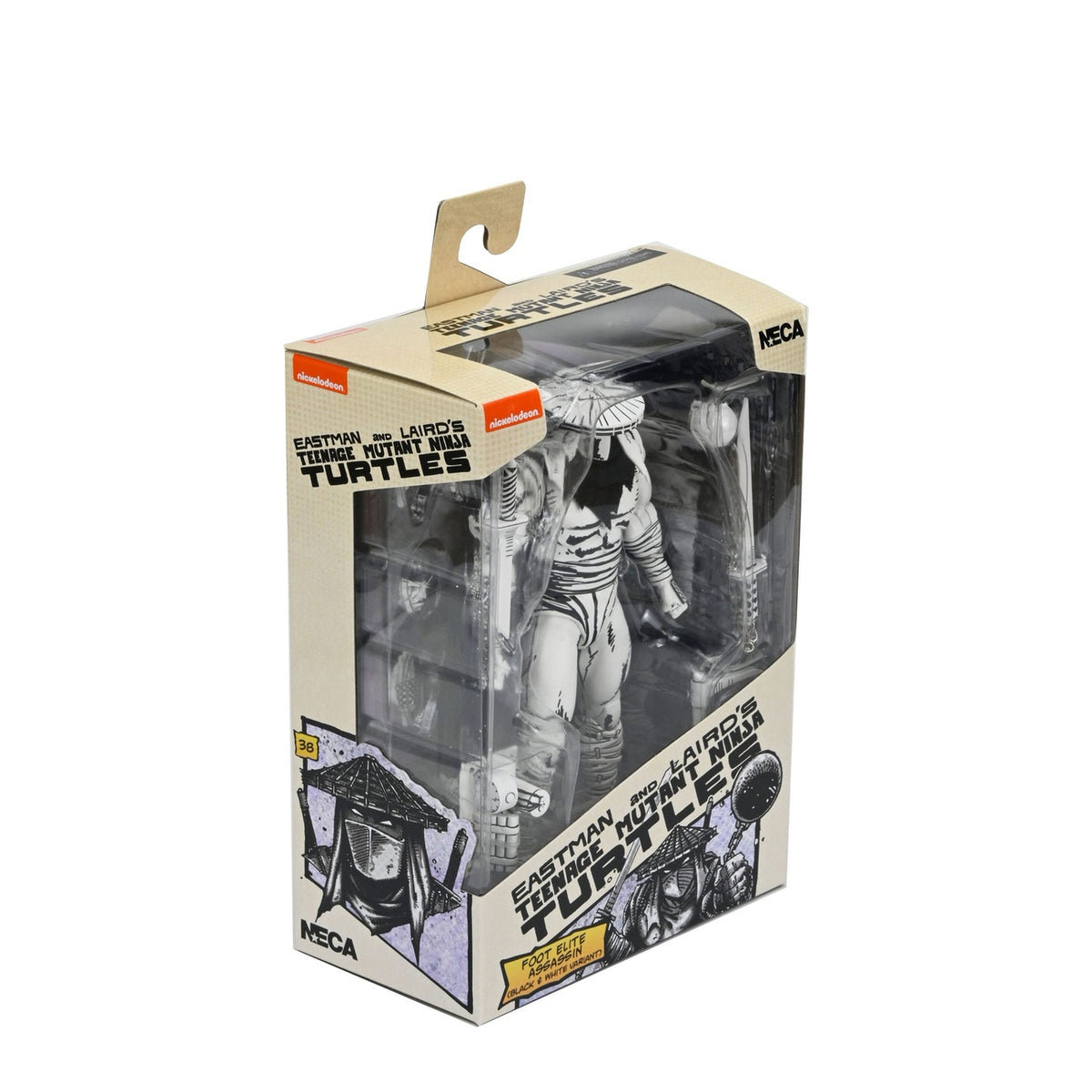 Immagine del prodotto Action figure Teenage Mutant Ninja Turtles Foot Assassin Bianco e Nero 18 cm