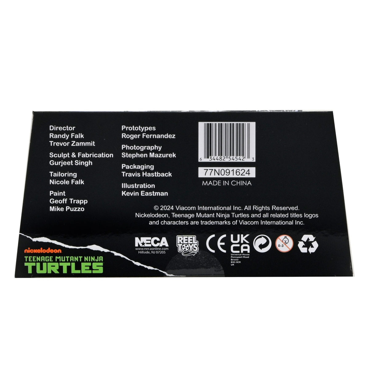 Immagine del prodotto Action figure Teenage Mutant Ninja Turtles Foot Assassin Bianco e Nero 18 cm