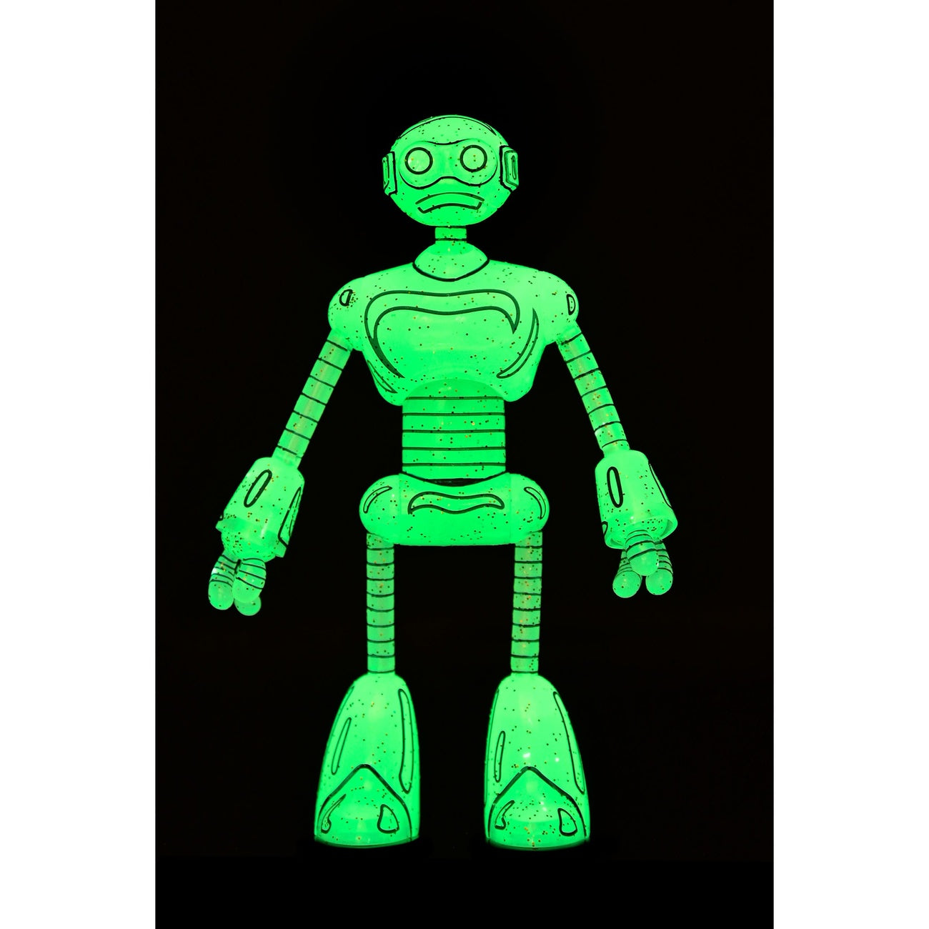 Immagine del prodotto Teenage Mutant Ninja Turtles (Mirage Comics) action figure Transmat Fugitoid GID 18 cm