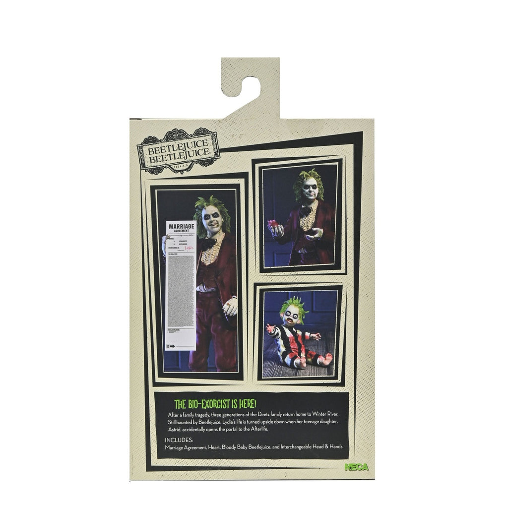 Immagine del prodotto Beetlejuice Beetlejuice action figure Ultimate "Red Tuxedo" Beetlejuice 18 cm