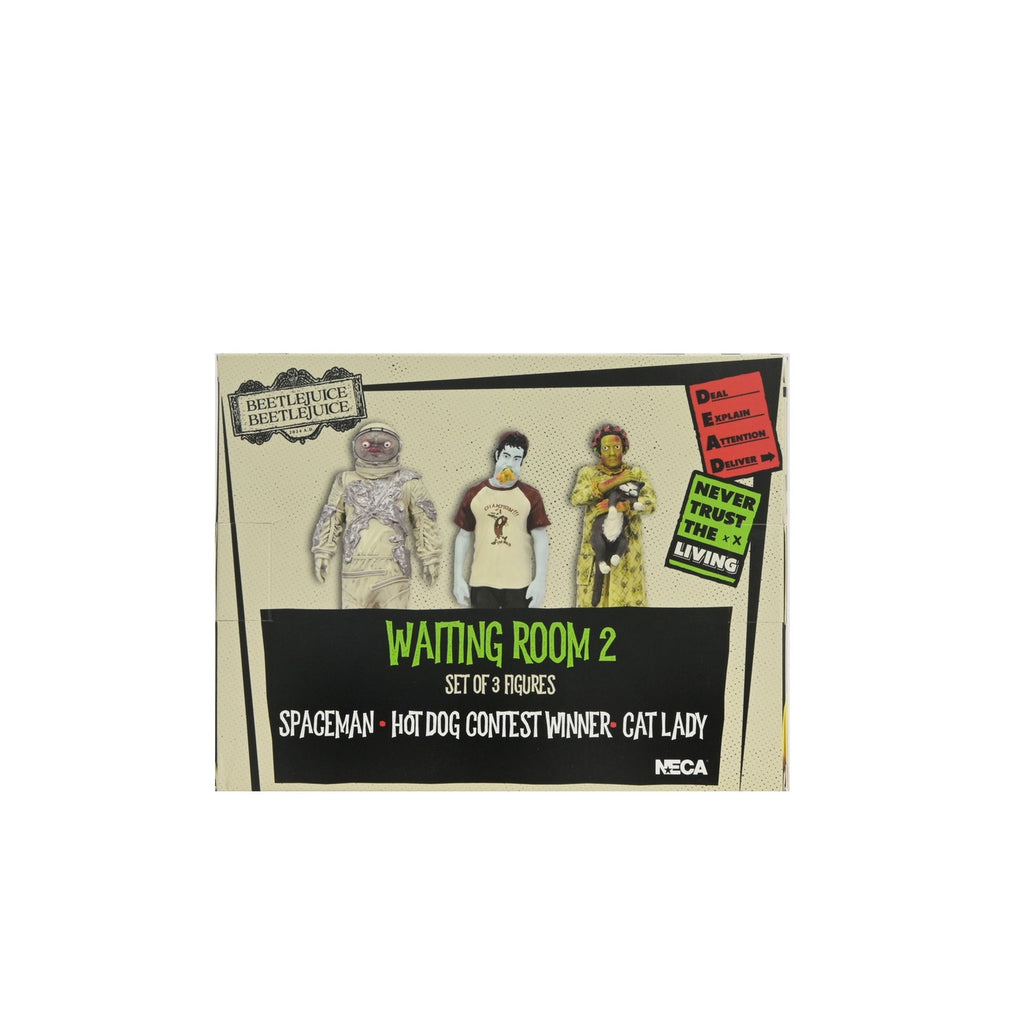 Immagine del prodotto Beetlejuice Beetlejuice Figure Set da 3 Waiting Room 2 10 cm