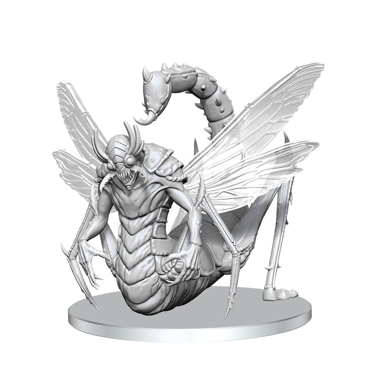 Product image Pathfinder Deep Cuts Miniature Unpainted Derakni (Locust Demon)