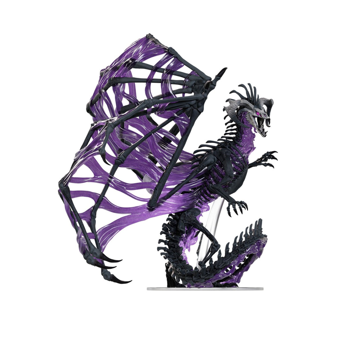 Immagine del prodotto D&D Icons of the Realms Miniature in scatola pre‑dipinte Black Dracolich 30 cm