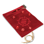 Product image Enhance Tabletop Roll on a Scroll Dice Bag with Dice Red