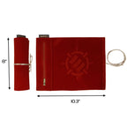 Product image Enhance Tabletop Roll on a Scroll Dice Bag with Dice Red