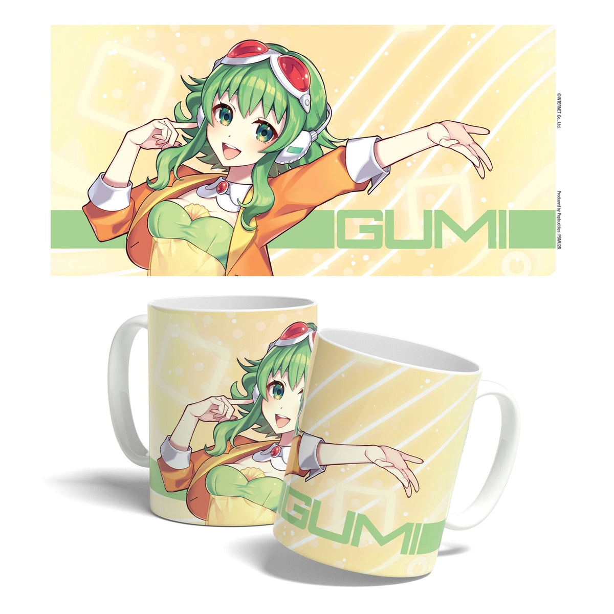 Product image Vocaloid Megpoid Mug Gumi V6 325 ml