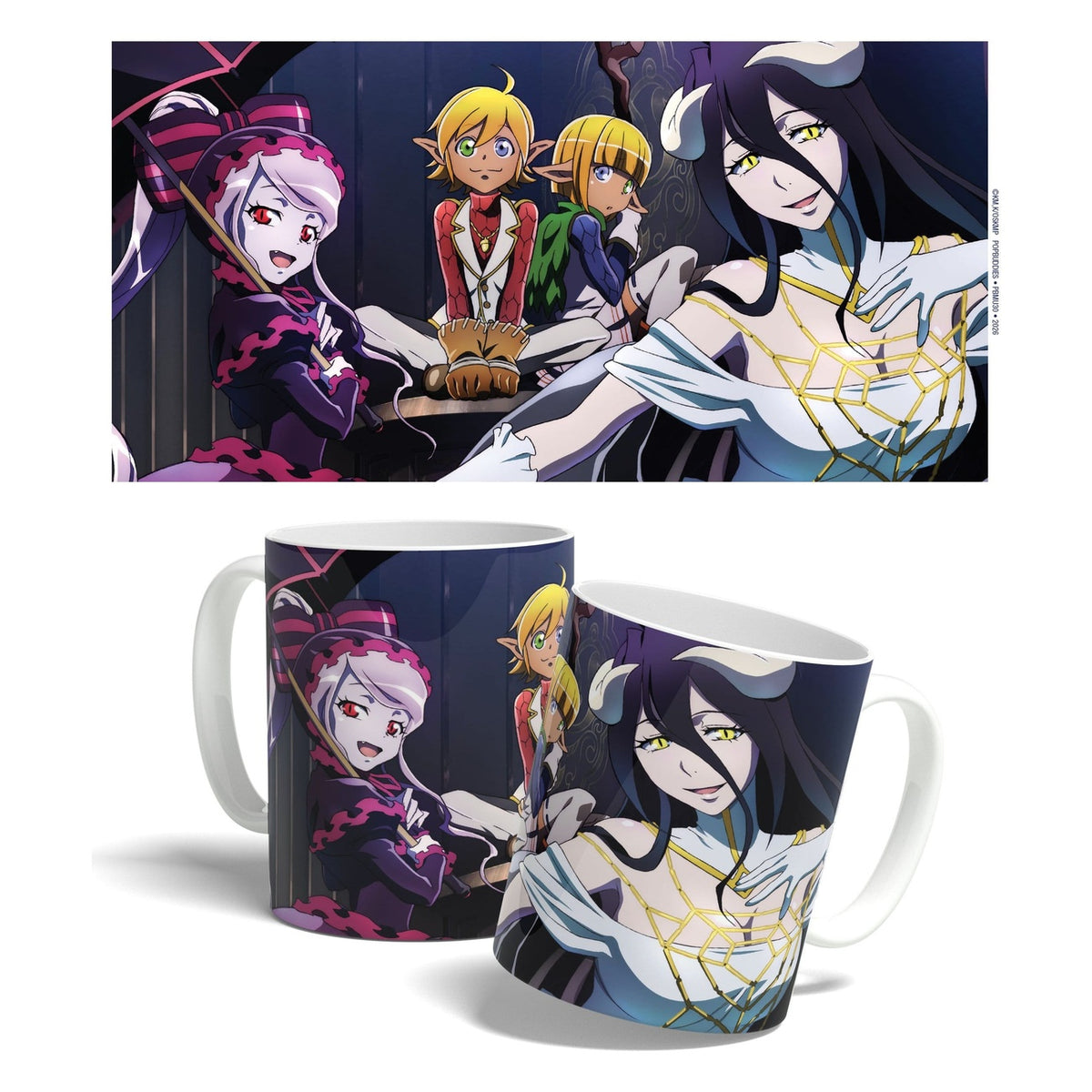 Immagine del prodotto Overlord Tazza Albedo, Aura, Mare & Shalltear 325 ml