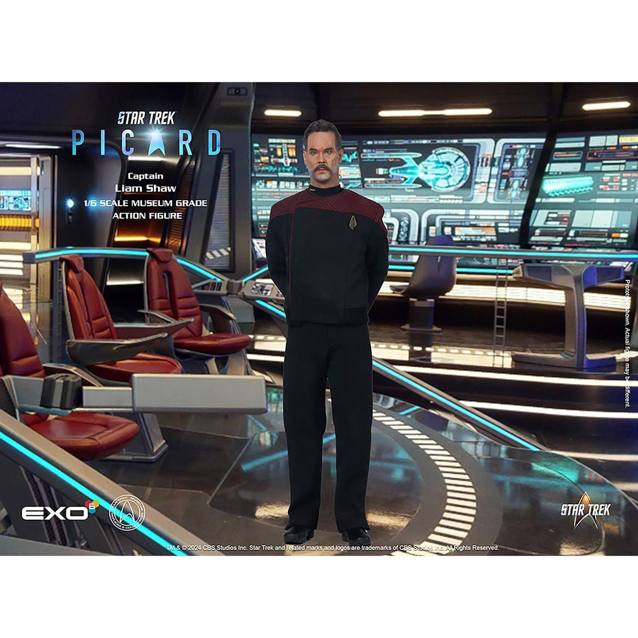 Immagine del prodotto Star Trek: Picard action figure 1/6 Captain Liam Shaw 30 cm