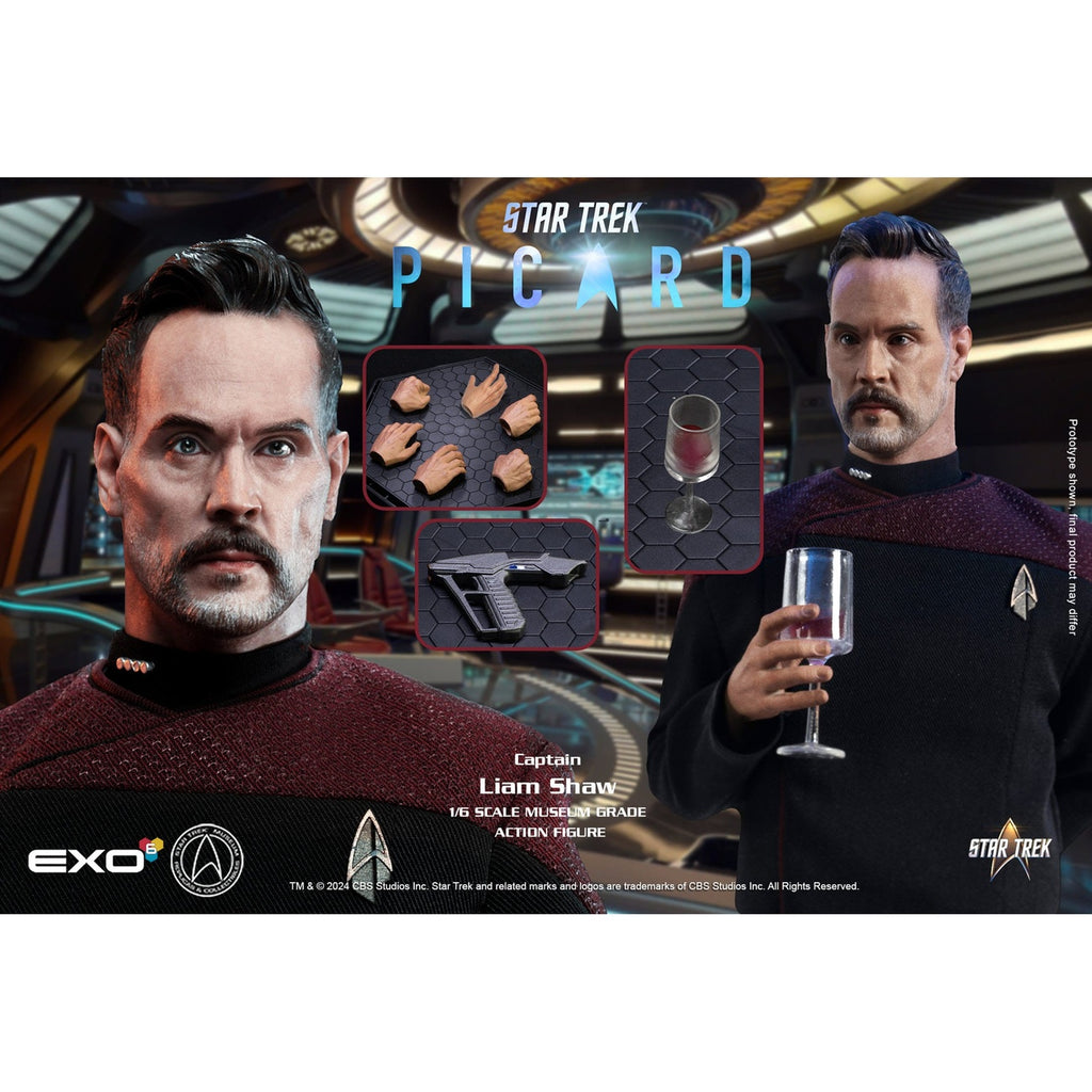 Immagine del prodotto Star Trek: Picard action figure 1/6 Captain Liam Shaw 30 cm
