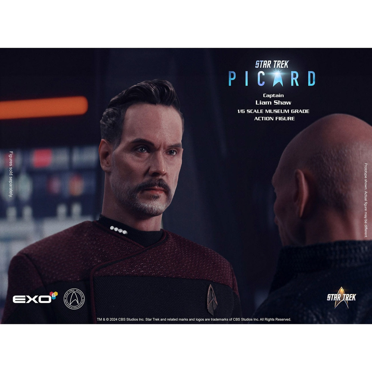 Immagine del prodotto Star Trek: Picard action figure 1/6 Captain Liam Shaw 30 cm