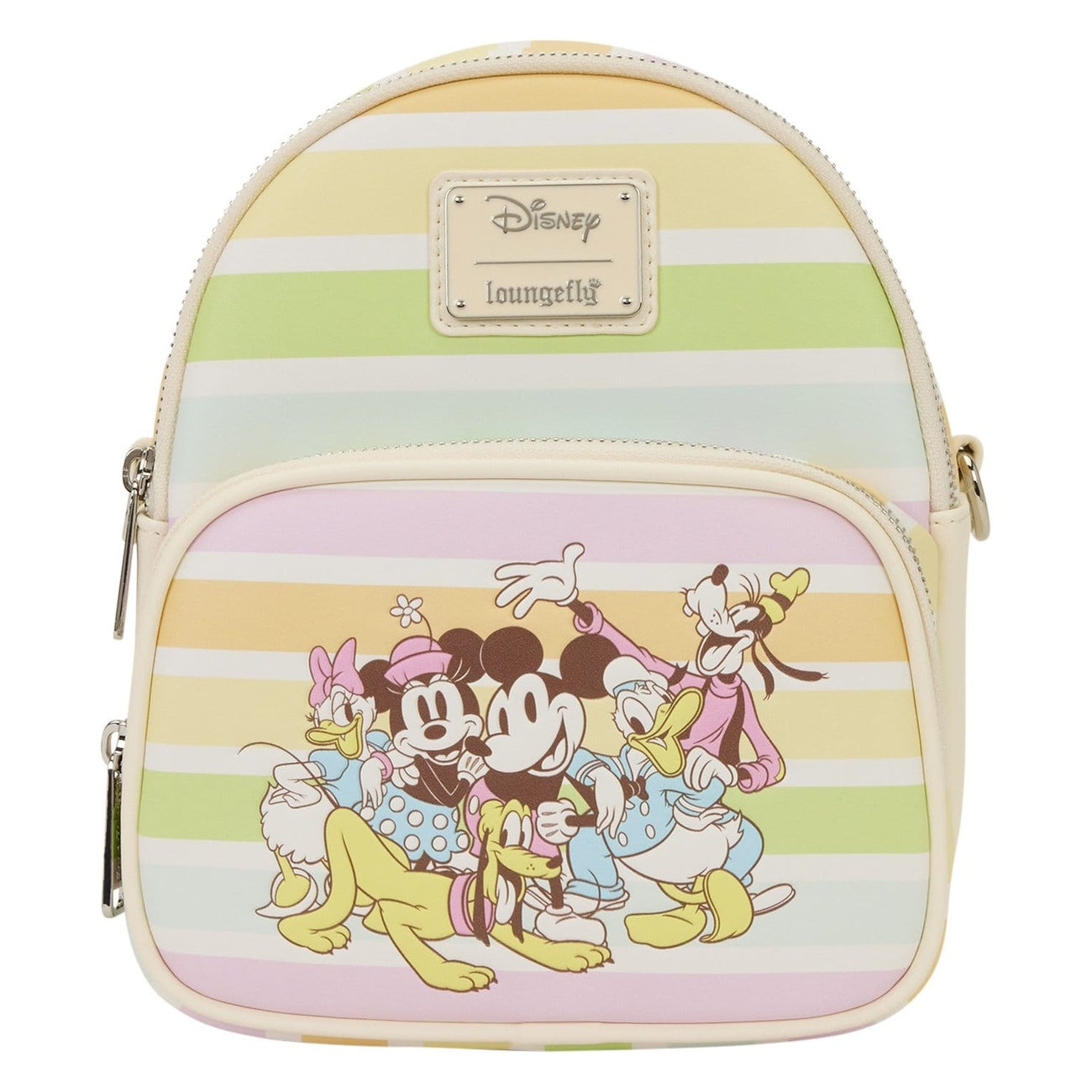 Immagine del prodotto Disney by Loungefly borsa a tracolla Mickey and Friends Rainbow Stripes