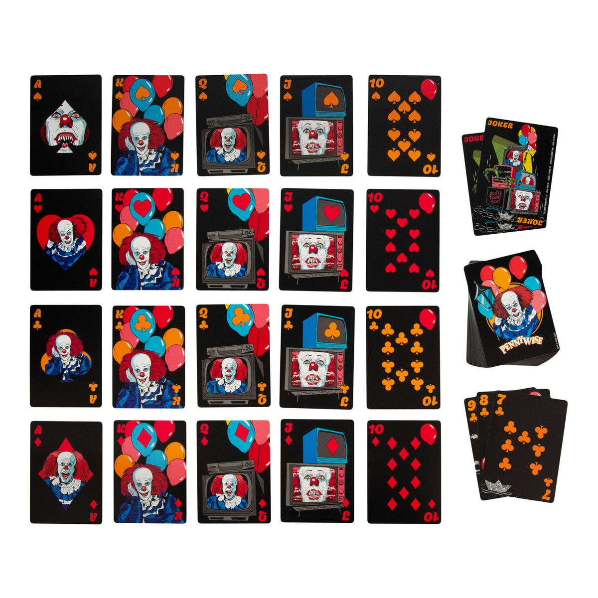 Immagine del prodotto Carte da gioco Pennywise Stephen King's It