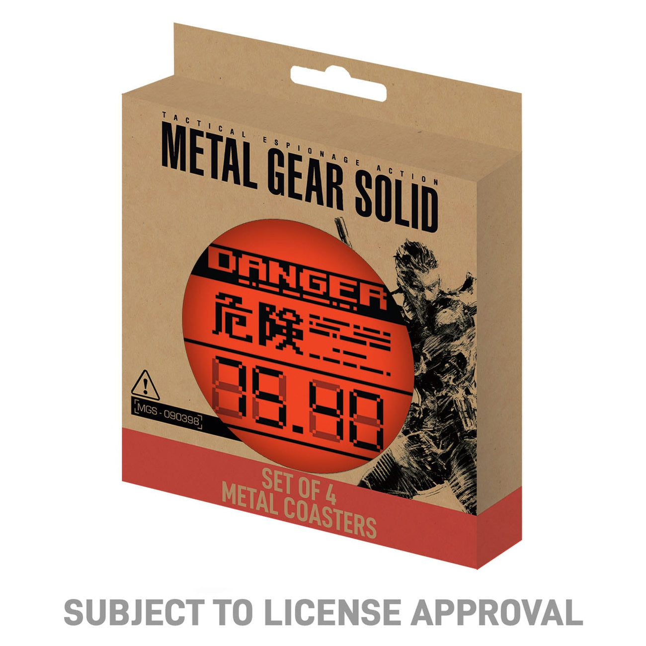 Immagine del prodotto Metal Gear Solid Sottobicchieri Confezione da 4