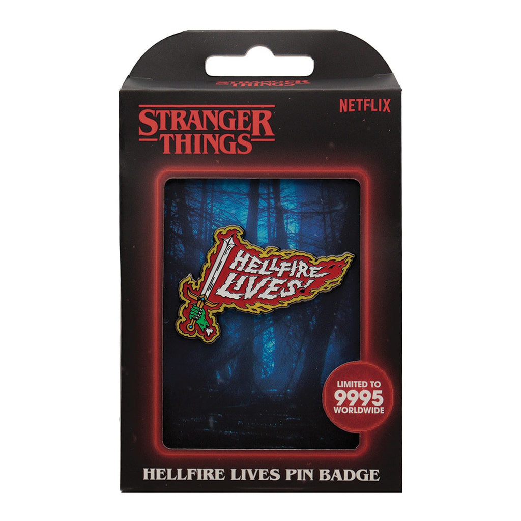 Immagine del prodotto Stranger Things Pin Hellfire Lives Edizione Limitata