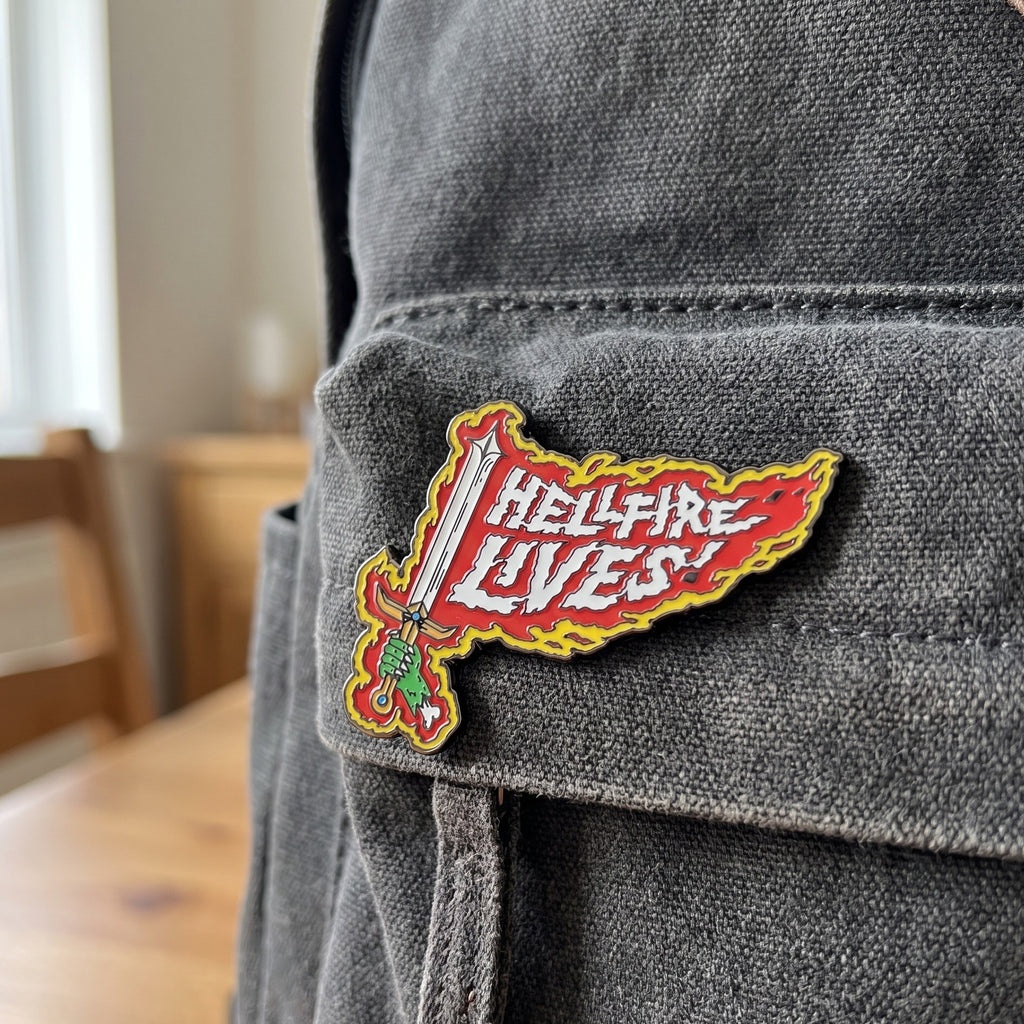 Immagine del prodotto Stranger Things Pin Hellfire Lives Edizione Limitata