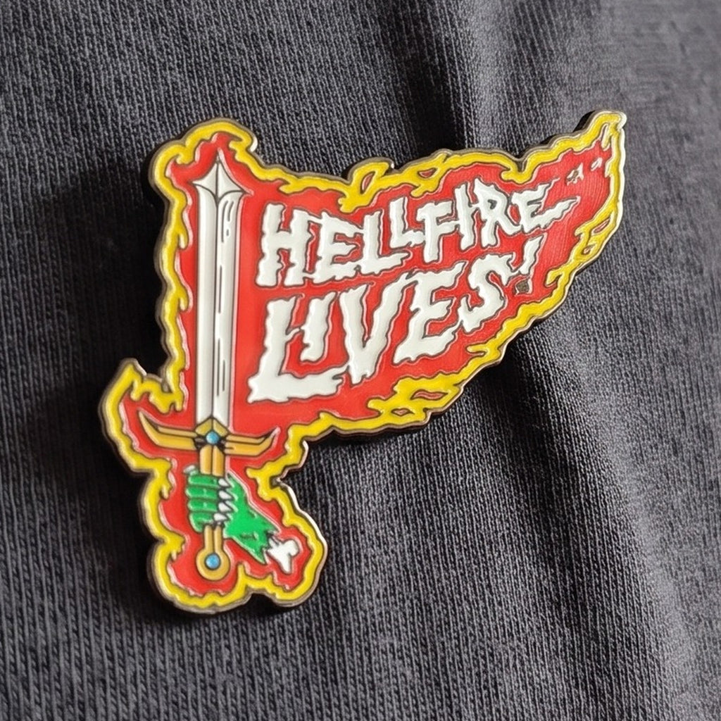 Immagine del prodotto Stranger Things Pin Hellfire Lives Edizione Limitata