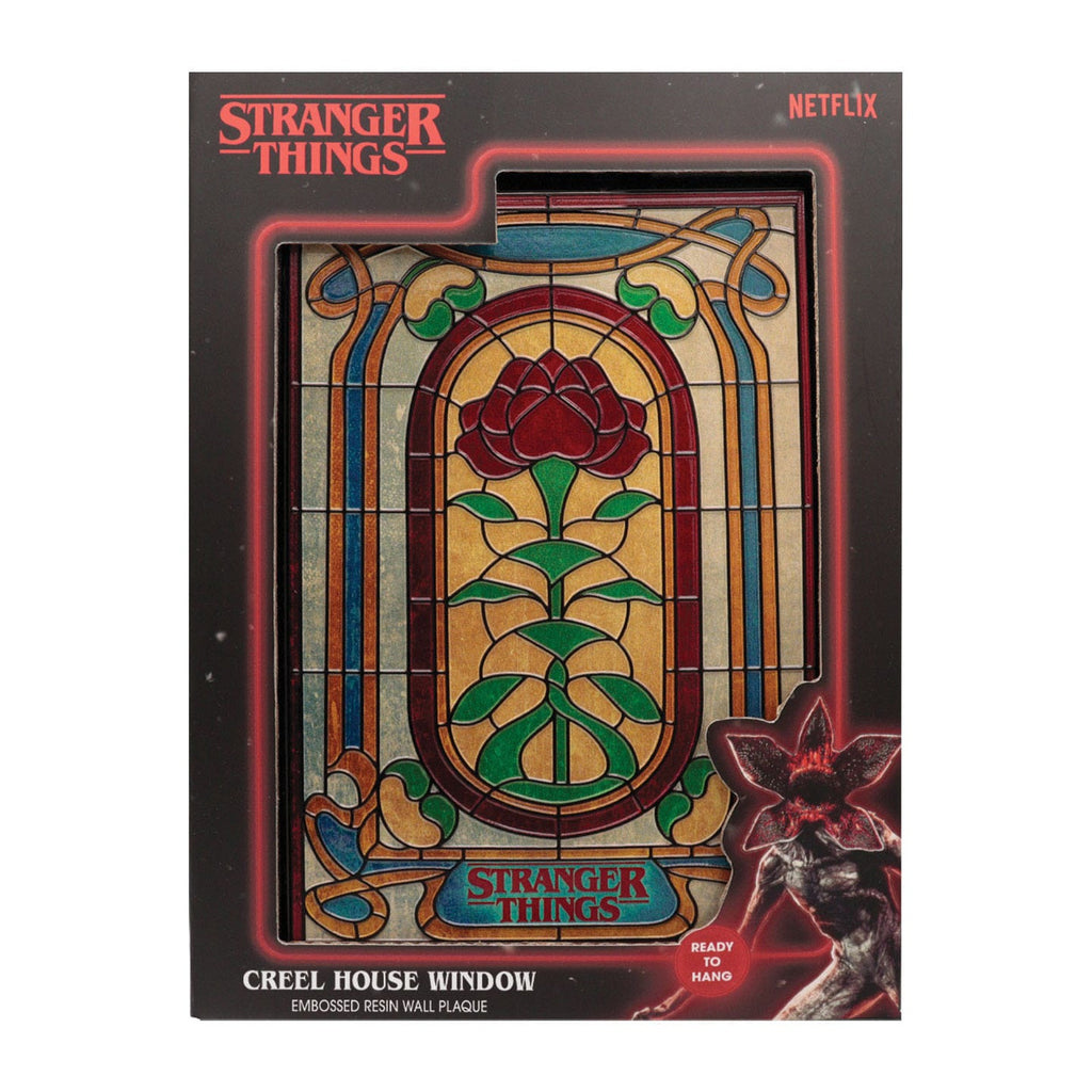 Product image Stranger Things Resin Sign Creel House Stained Glass Window
