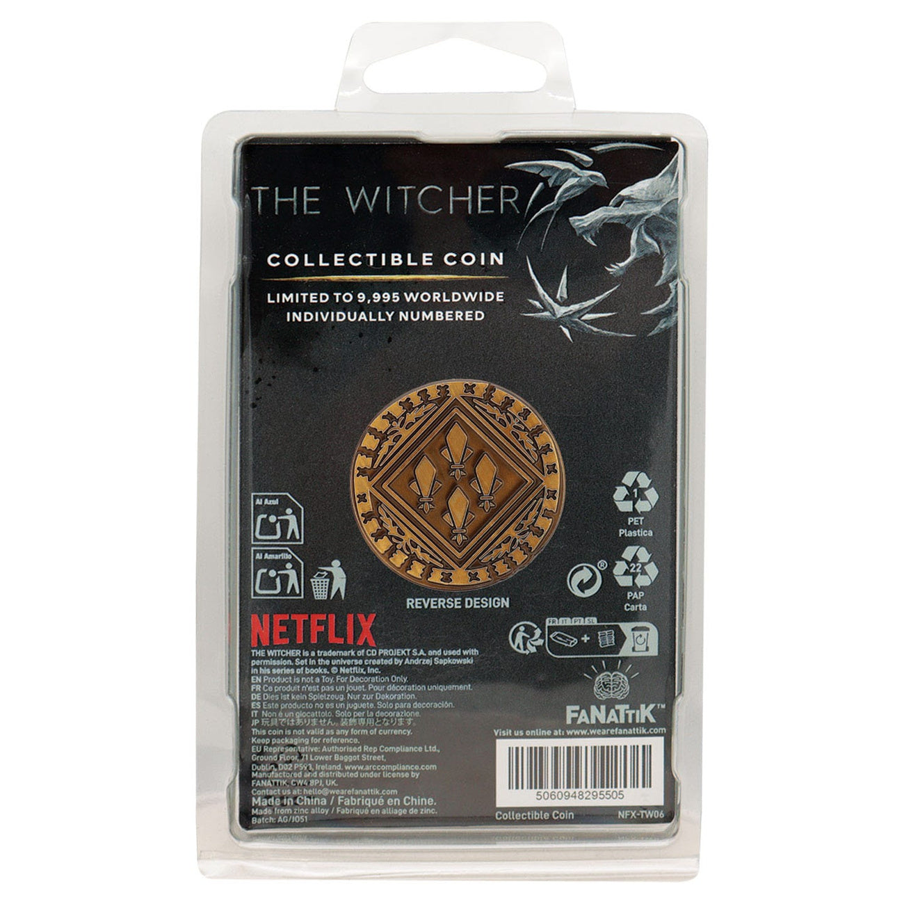 Immagine del prodotto The Witcher Moneta da collezione Toss a Coin to Your Witcher Edizione Limitata
