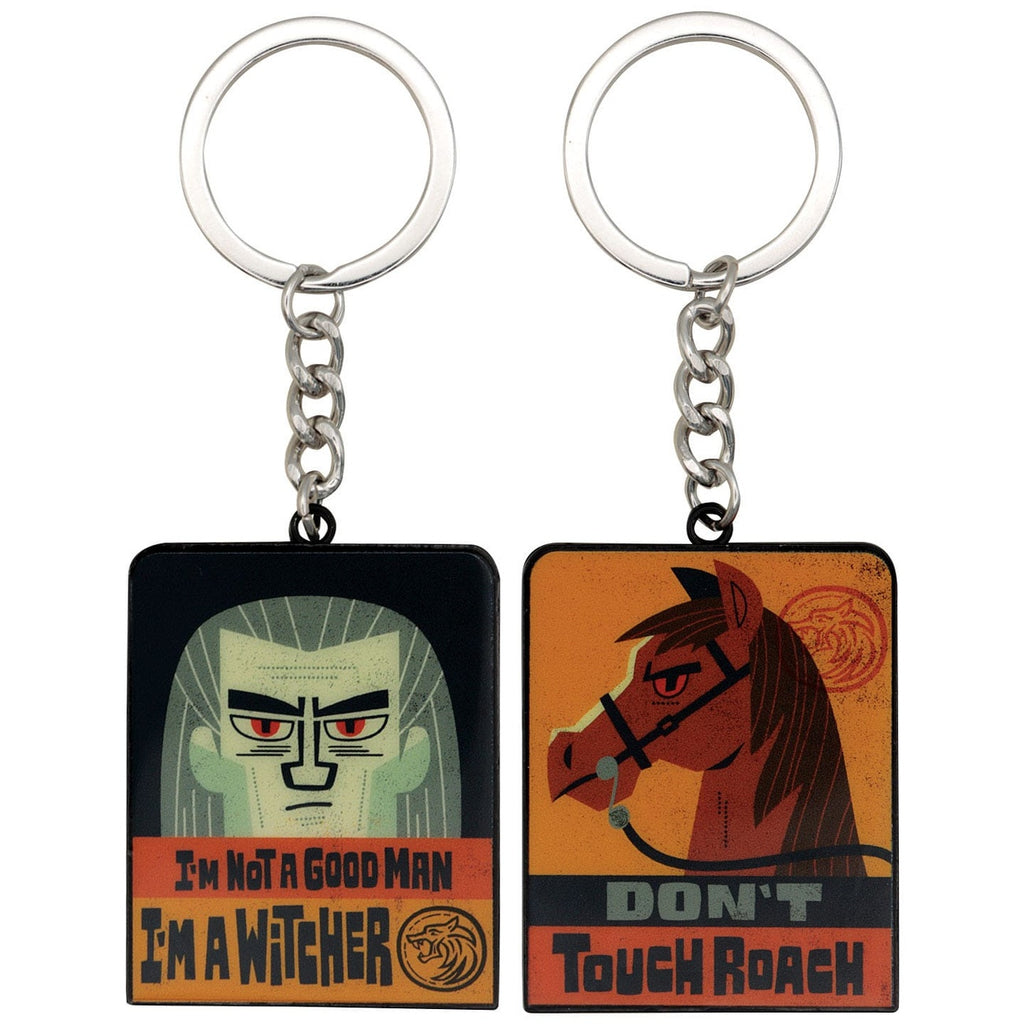 Immagine del prodotto The Witcher Portachiavi Witcher & Rutilia Edizione Limitata