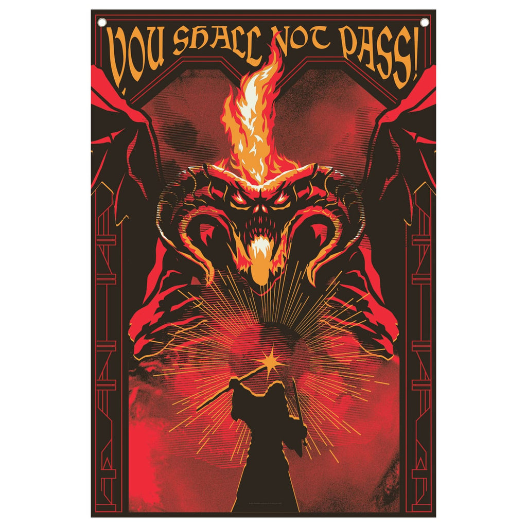 Immagine del prodotto Il Signore degli Anelli Arazzo da parete You shall not pass! 125 x 85 cm