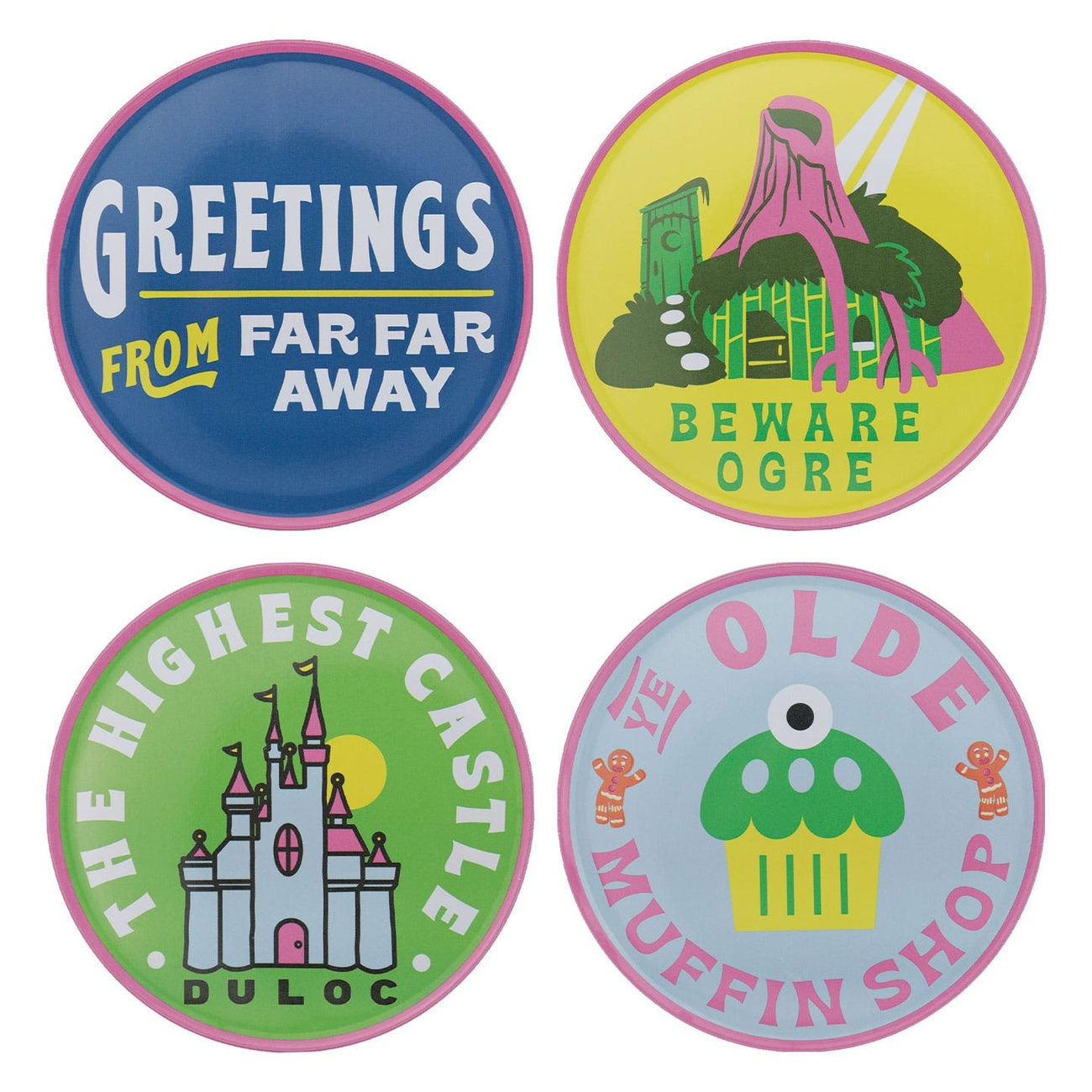 Product image Shrek Coaster 4-Pack