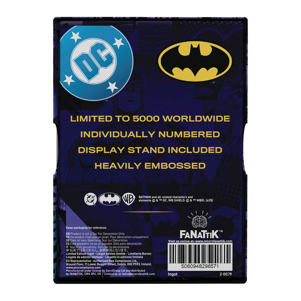 Immagine del prodotto DC Comics Lingotto in Metallo Batman Detective Comics n. 9 Edizione Limitata