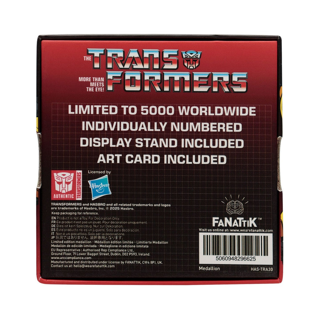 Immagine del prodotto Transformers Generation 1 Medaglia Bumblebee Edizione Limitata
