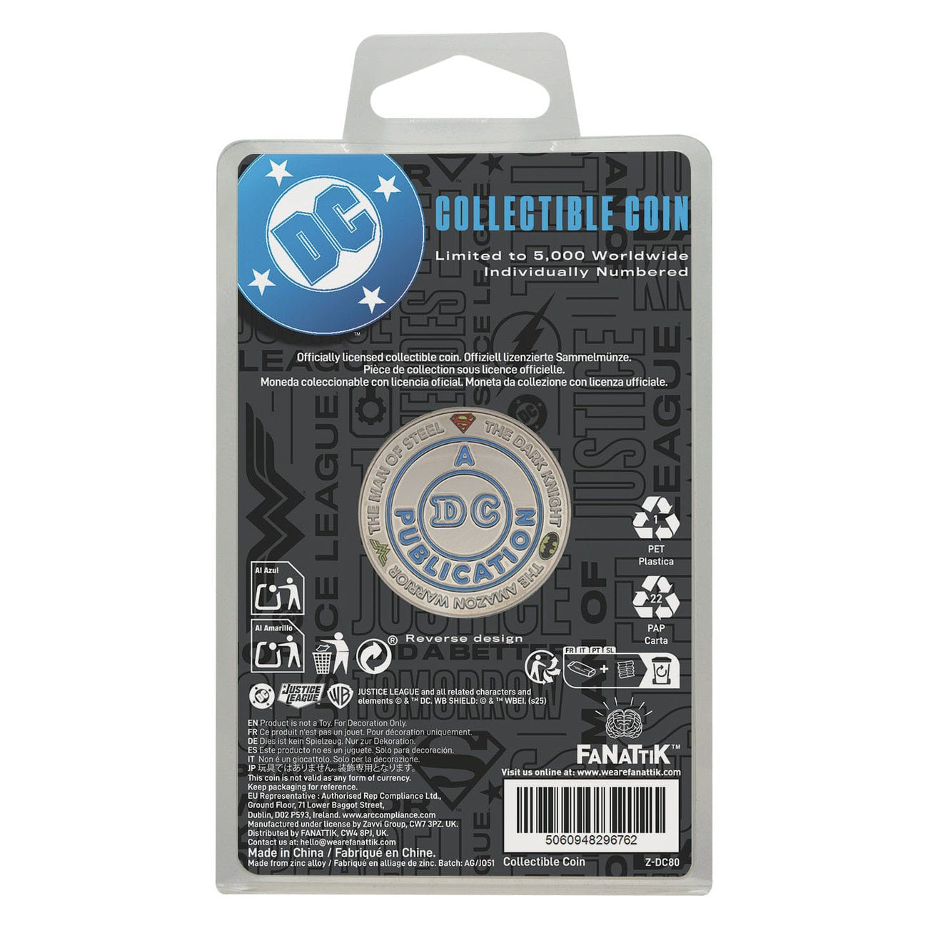 Immagine del prodotto Moneta da collezione DC Comics DC Comics