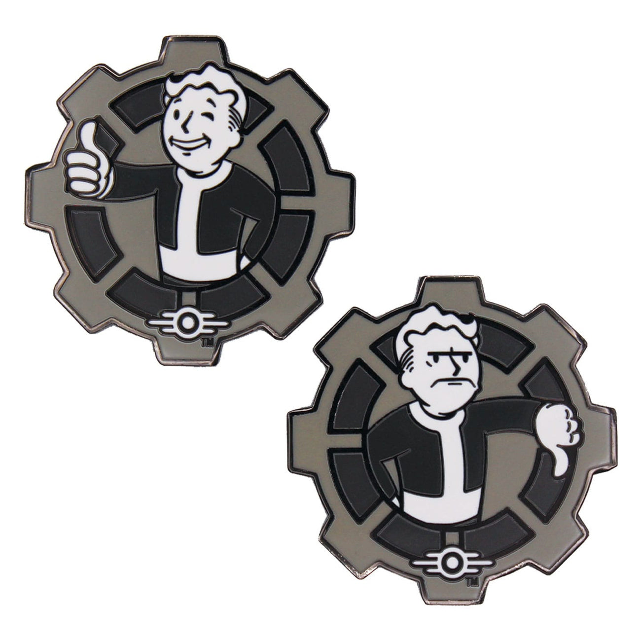 Immagine del prodotto Fallout Moneta da collezione Decision Black & White Edizione limitata