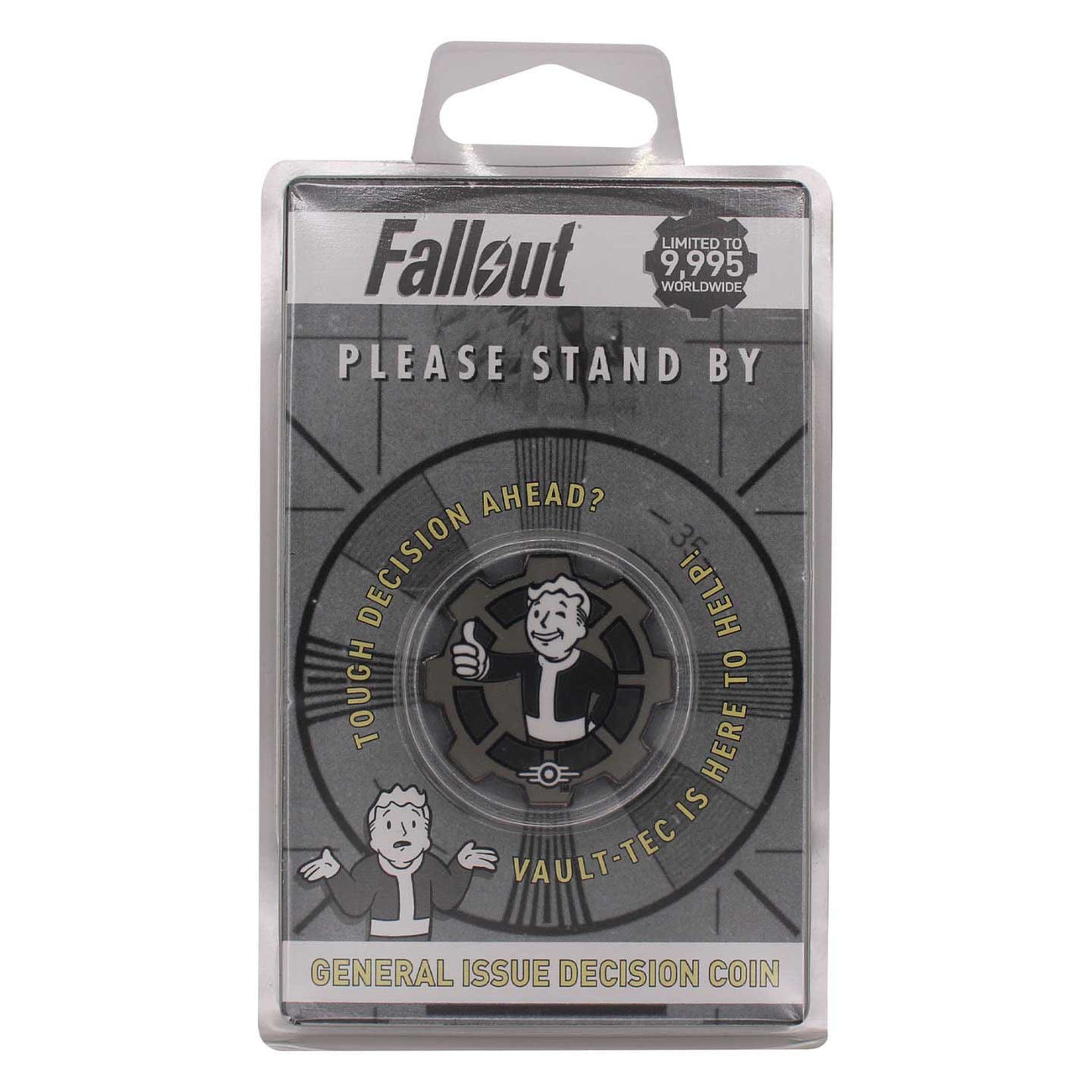 Immagine del prodotto Fallout Moneta da collezione Decision Black & White Edizione limitata
