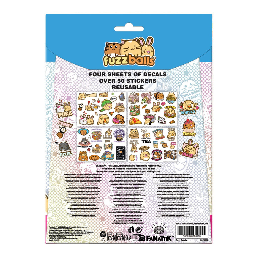 Immagine del prodotto Set di sticker tech Fuzzballs