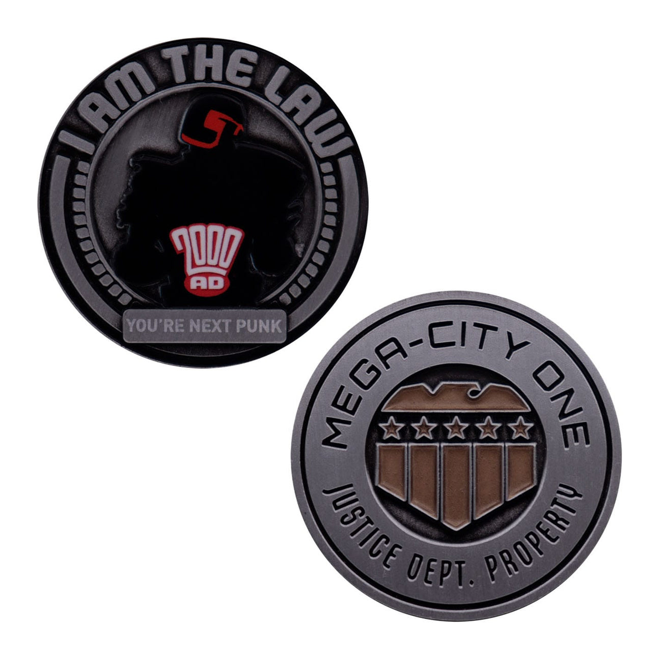 Immagine del prodotto 2000 AD Moneta da collezione Judge Dredd Mega-City One Edizione Limitata