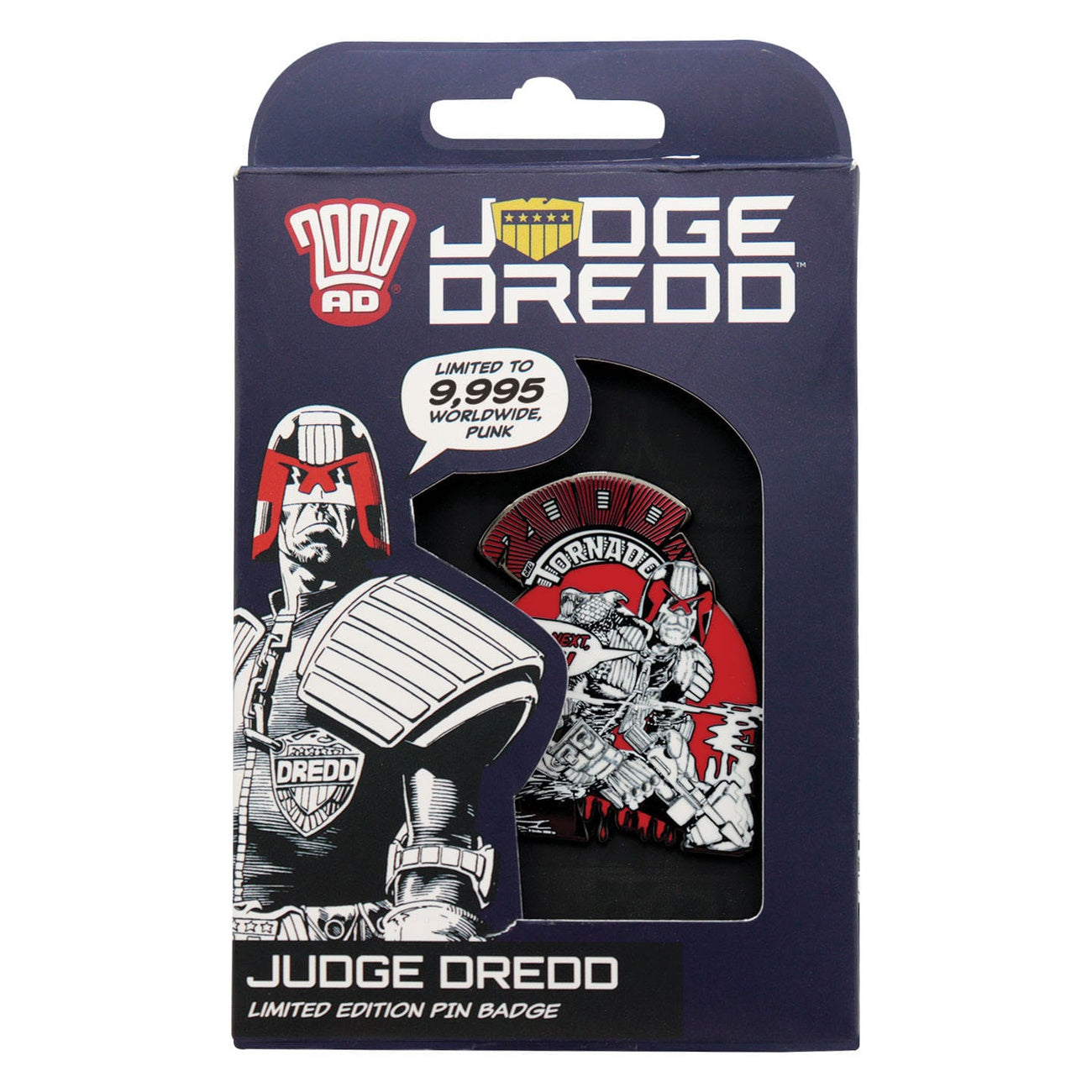 Immagine del prodotto 2000 AD Spilla Judge Dredd You're Next Punk Edizione Limitata