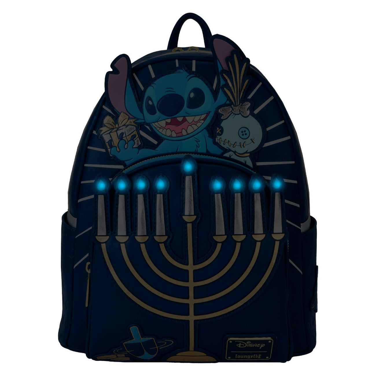 Product image Lilo & Stitch by Loungefly Mini Backpack Menorah Stitch