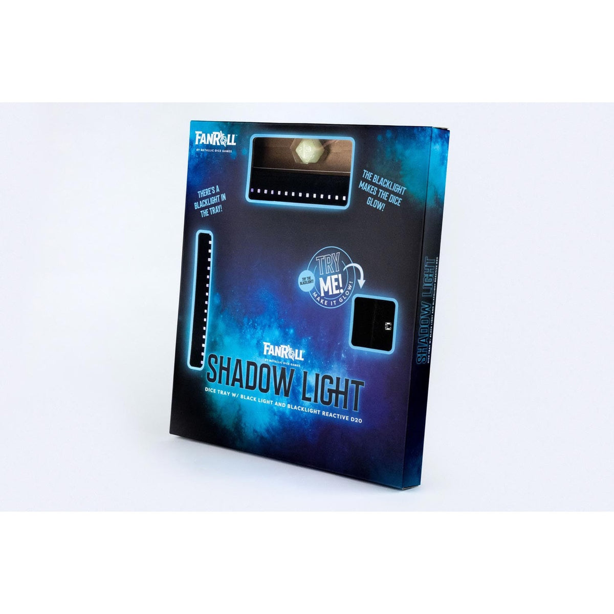 Immagine del prodotto FanRoll Shadowlight Vassoio portadadi pieghevole Blacklight Nero