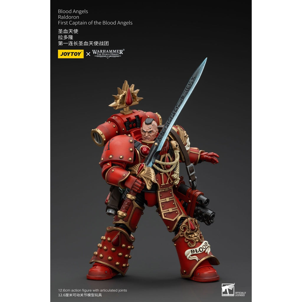 Immagine del prodotto Warhammer The Horus Heresy Action figure 1/18 Blood Angels Raldoron First Captain of the Blood Angels 13 cm